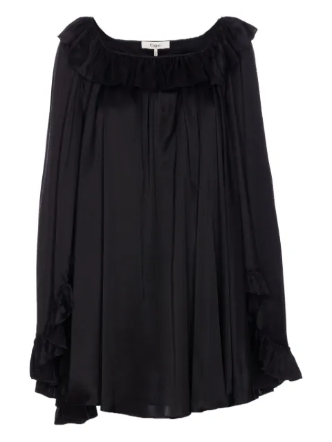 Chloé ruffled long-sleeves dress