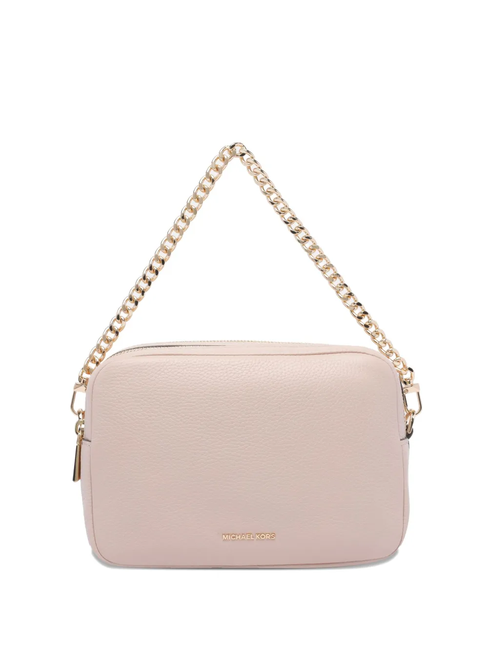 Michael Kors Bryant chain-strap leather shoulder bag Roze