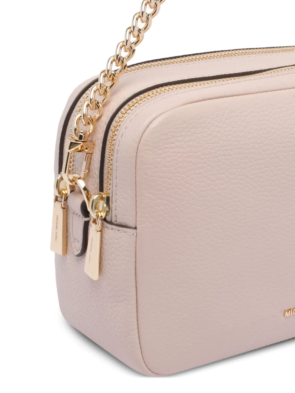 Michael Kors Bryant chain-strap leather shoulder bag Roze