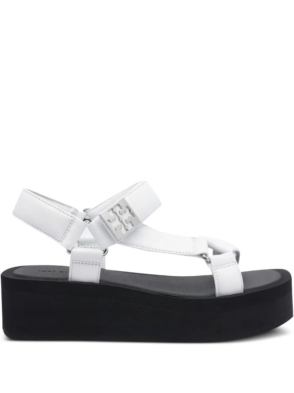 Tory Burch 50mm platform sandals White