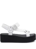 Tory Burch 50mm platform sandals - White