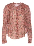 MARANT ÉTOILE patterned shirt - Red