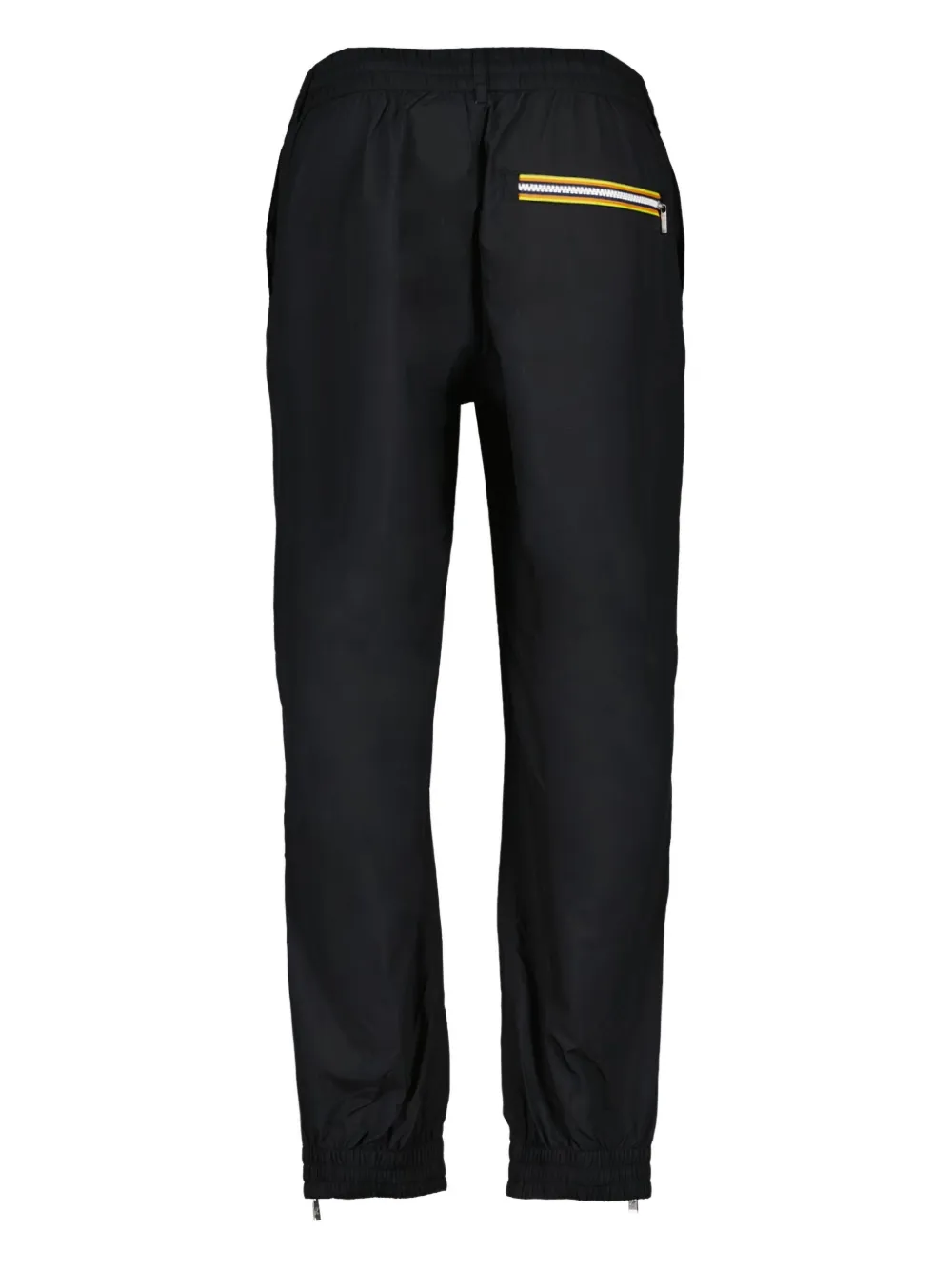 K-Way Leopold stretch broek met enkelrits Zwart