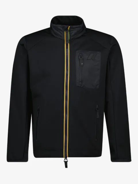 K-Way Lecrey double-zip high-neck jacket
