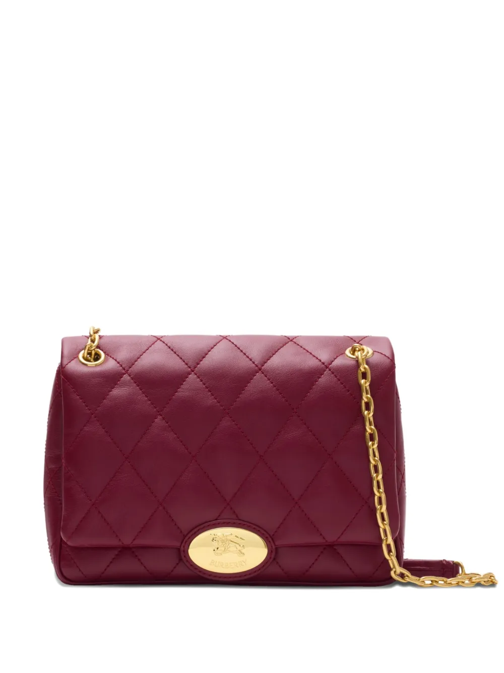 Burberry medium Strand quilted chain shoulder bag | Red | Image 1