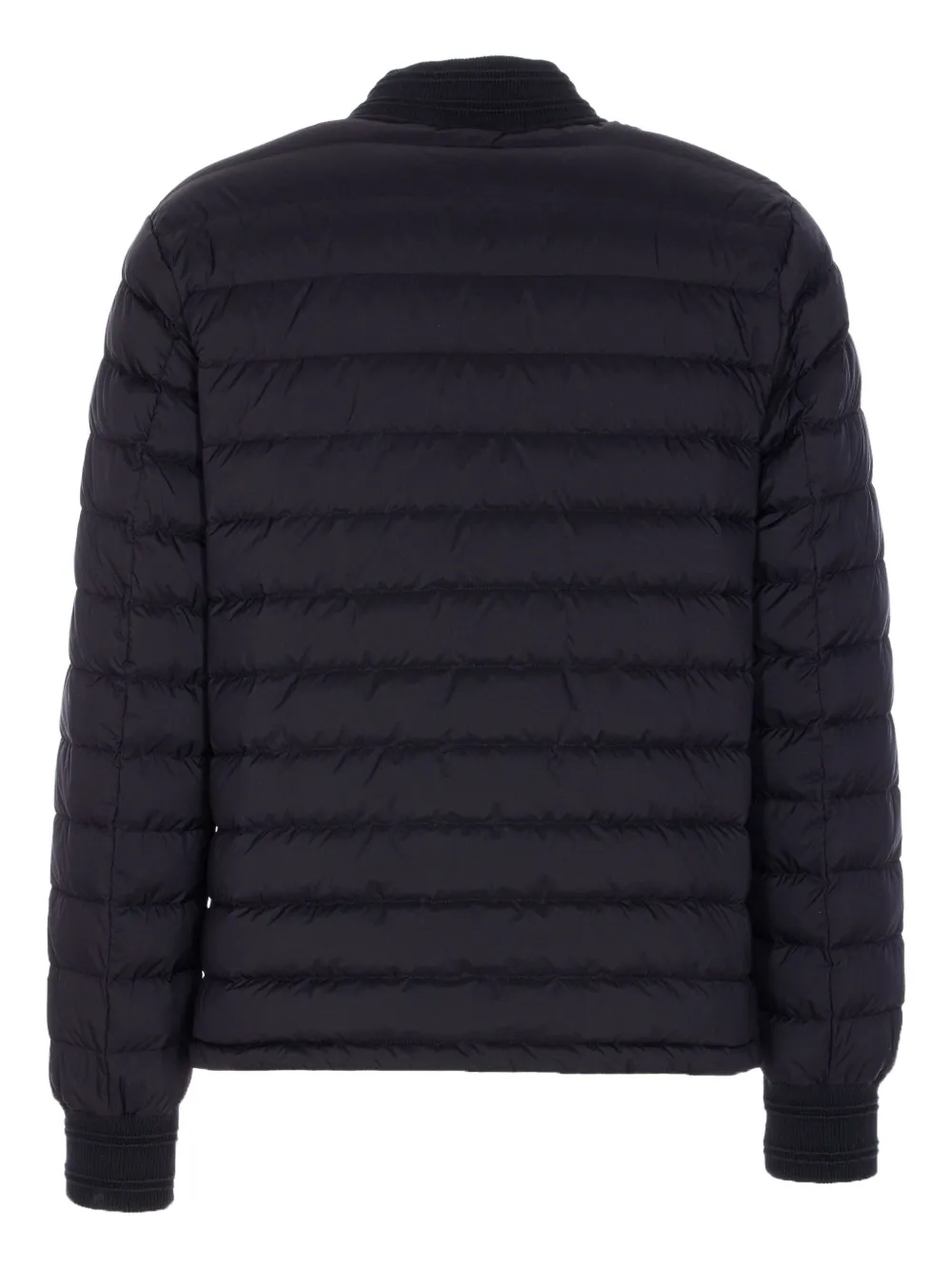 Burberry Donsjack met logopatch Zwart