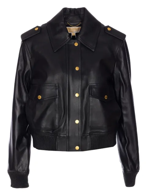 Michael Michael Kors flap-pocket leather jacket