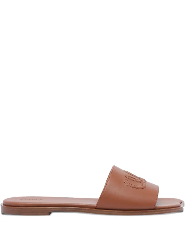 Chloé Soleil Sandals in Brown