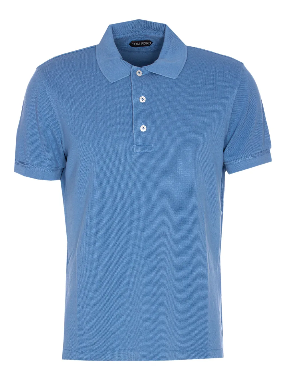 TOM FORD short-sleeve polo shirt Blauw