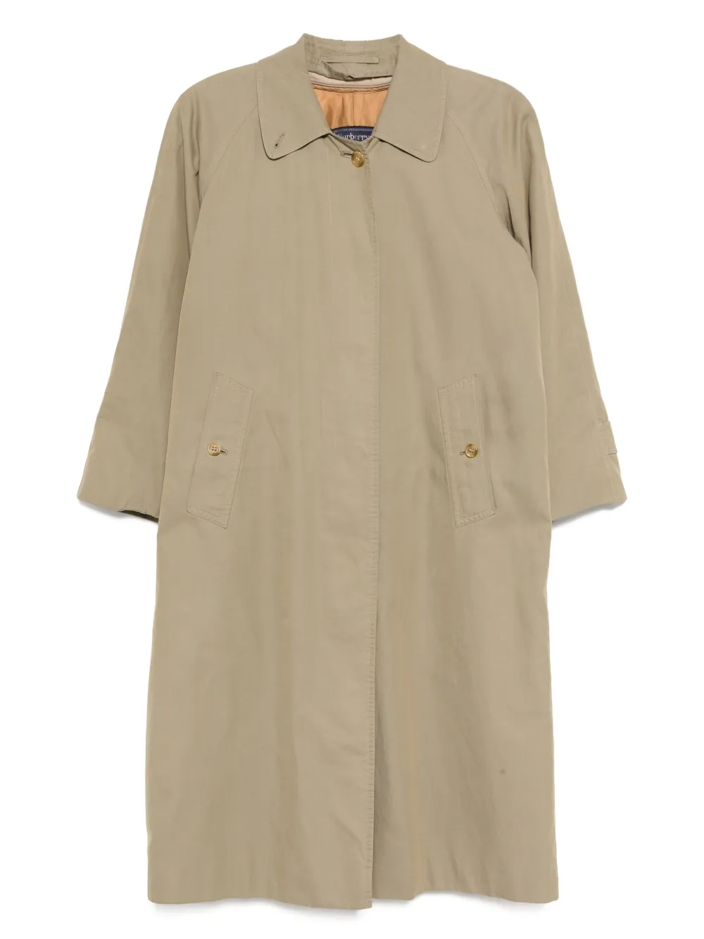 Burberry Pre-Owned 1990-2000s trench coat | Green | Image 1