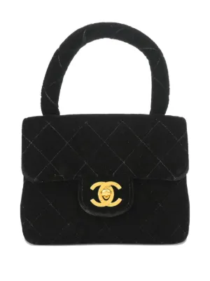 CHANEL Pre-Owned 1997 キルティング ハンドバッグ | ブラック