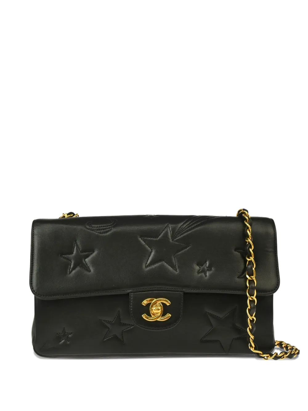 未使用美品【シャネル】クルーズスターチェーンショルダーバッグ CHANEL 25クルーズ チェーンクラッチ イエロー グリーン (CHANEL