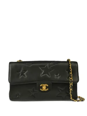 CHANEL Pre-Owned 2021 Garter Thigh Micro Flap Bag | Black | FARFETCH