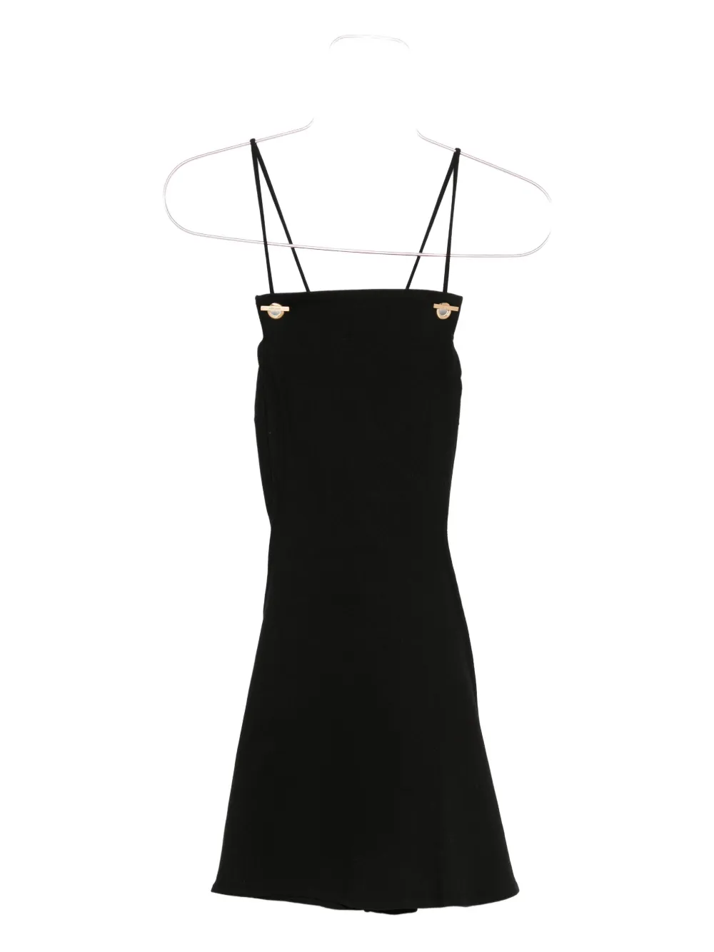 Cici button-detail dress