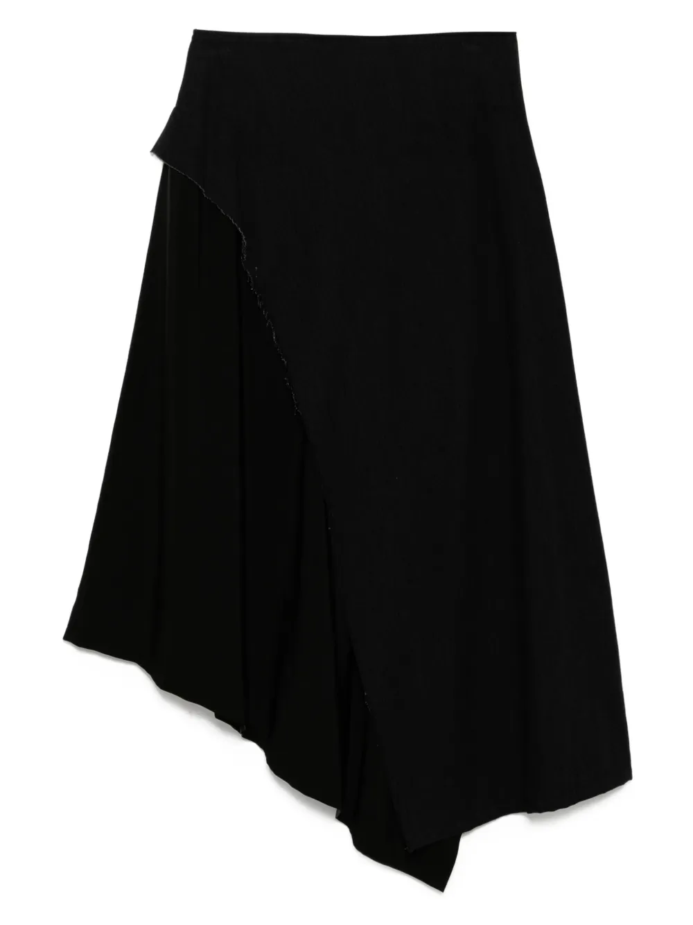 Y's Flared rok met denim vlak - Zwart