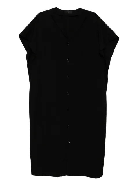 Y's Crepe de Chine box shirt dress