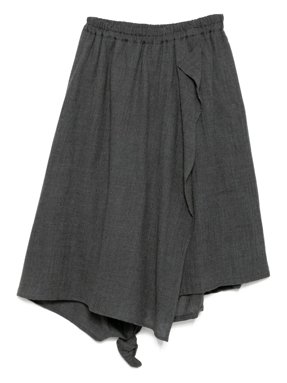 Y's Gedrapeerde broek Grijs