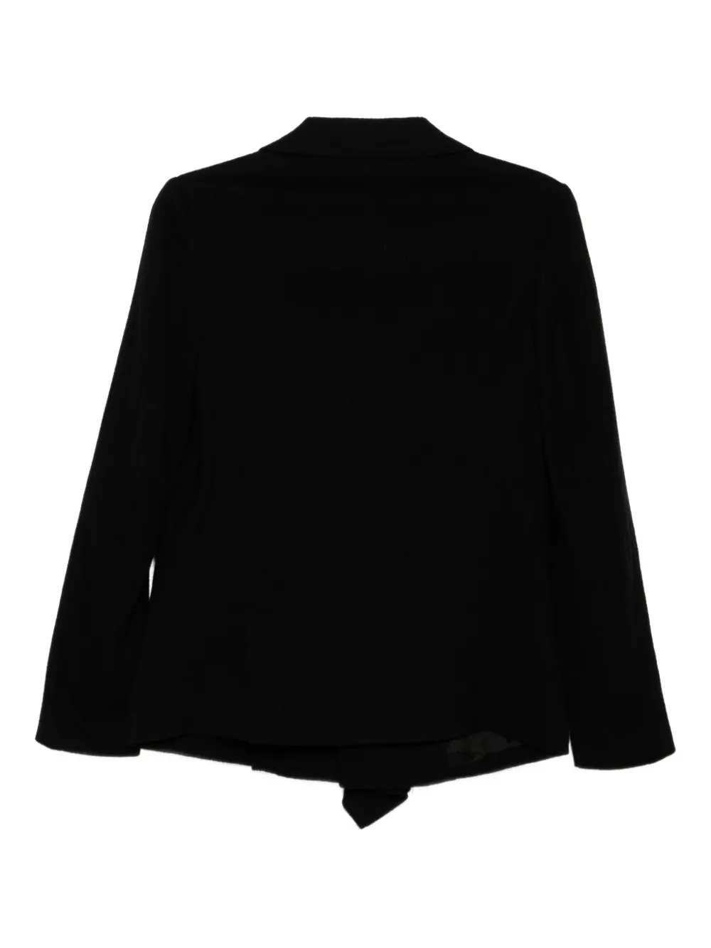 Y's Gedrapeerde blazer Zwart