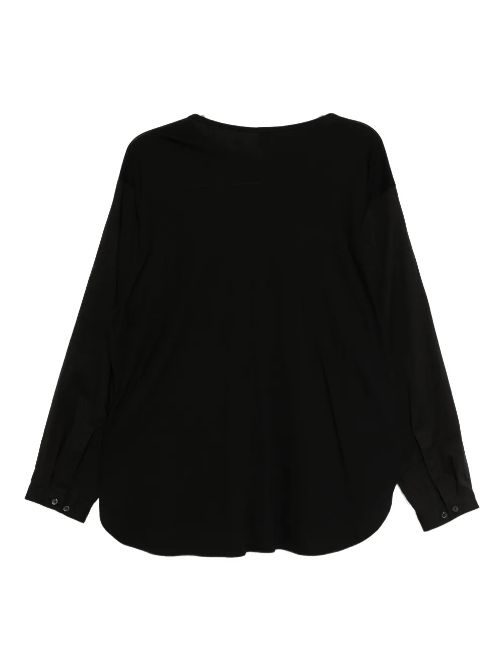 Y's Katoenen T-shirt Zwart