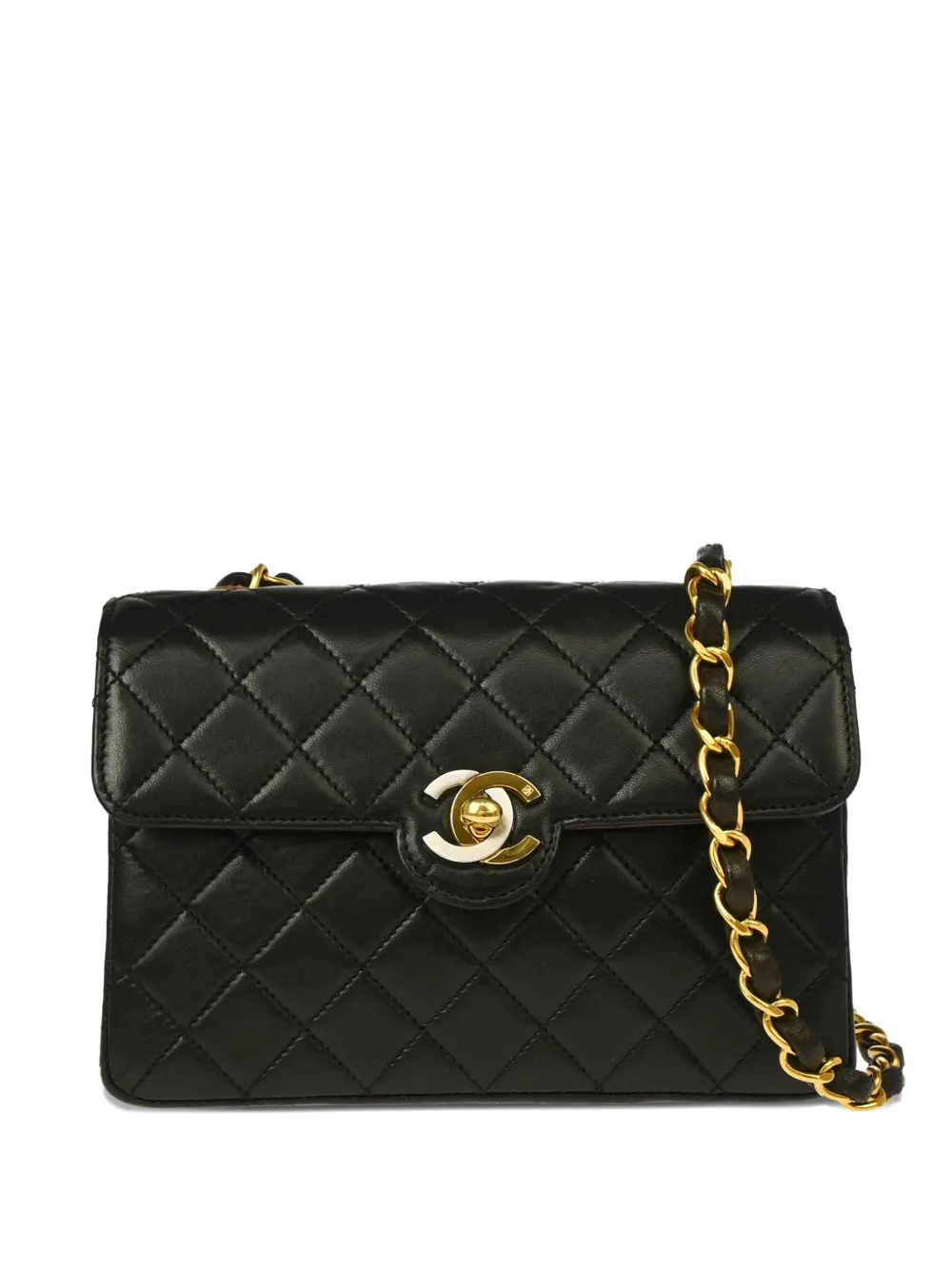 CHANEL Pre-Owned 1995s Paris ショルダーバッグ - ブラック CHANEL Pre-Owned 1995s Paris ショルダーバッグ - ブラック