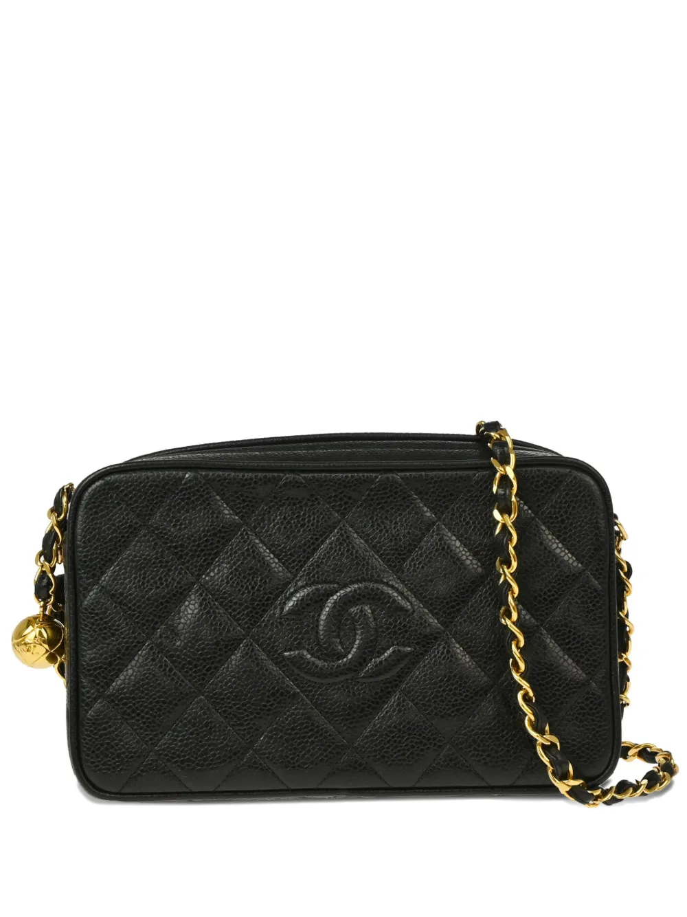 CHANEL Pre-Owned 1992 カメラバッグ - ブラック CHANEL Pre-Owned 1992 カメラバッグ - ブラック
