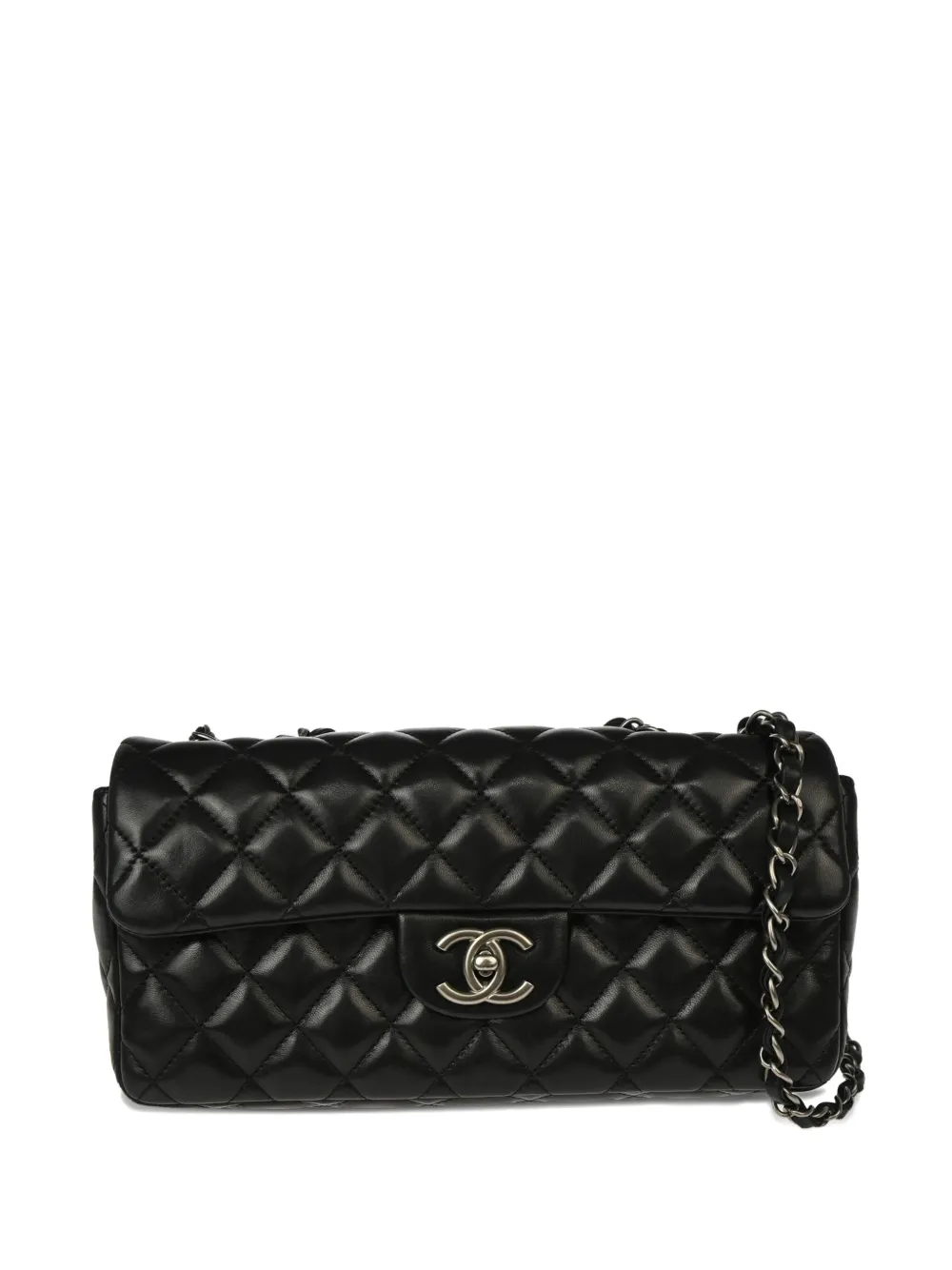 CHANEL Pre-Owned Borsa a spalla East West 2008 - Nero