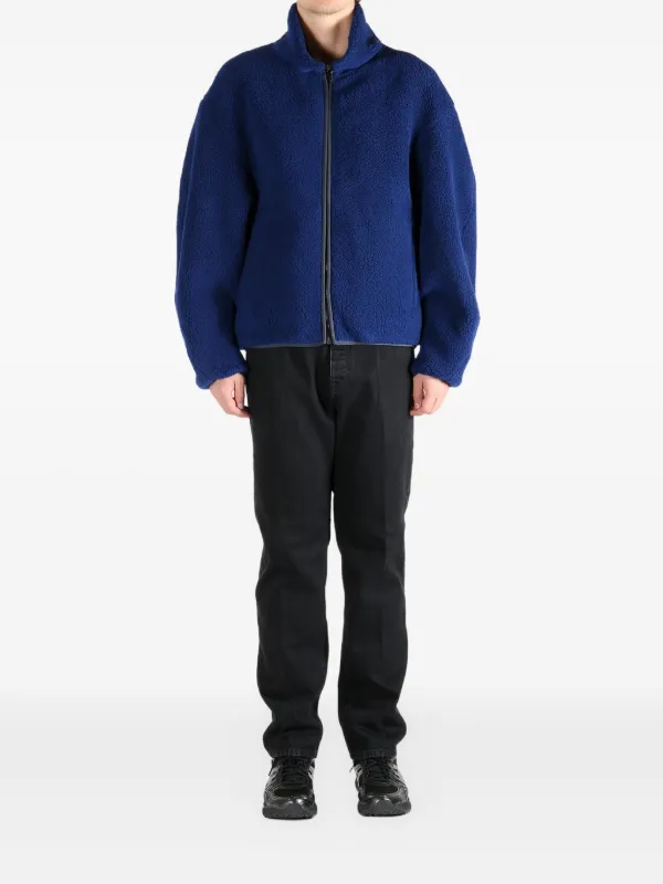 Givenchy Fleece Sweatshirt | Blue | FARFETCH JO