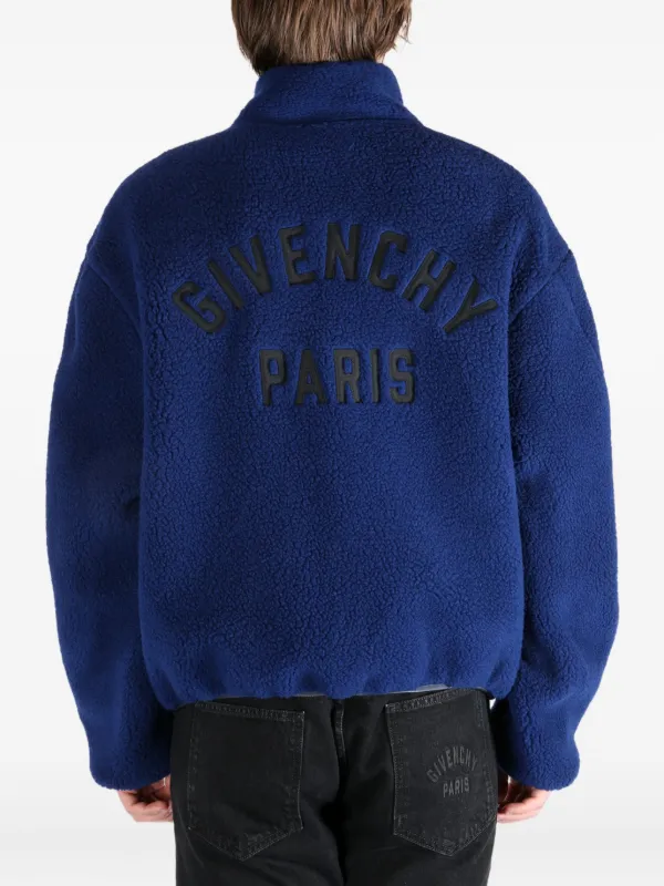 Givenchy Fleece Sweatshirt | Blue | FARFETCH JO
