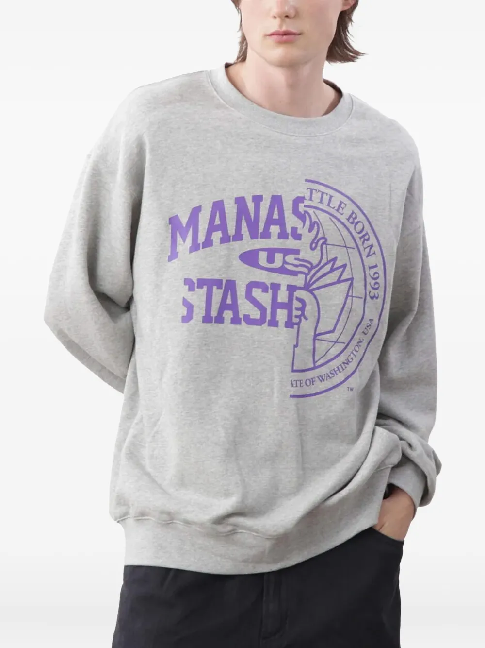 MANASTASH 学院风logo卫衣 | 卫衣 | Image 2