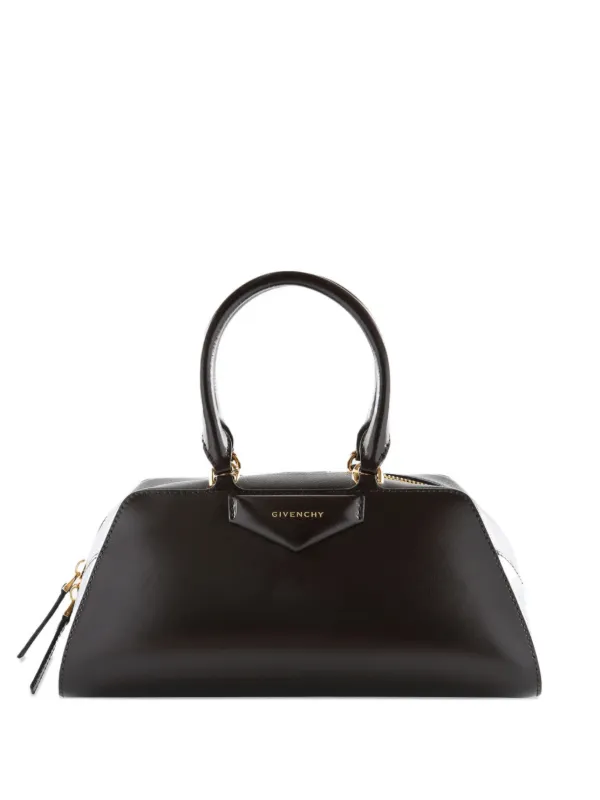 Givenchy Small Antigona East-west Bag in Box Leather in Brown