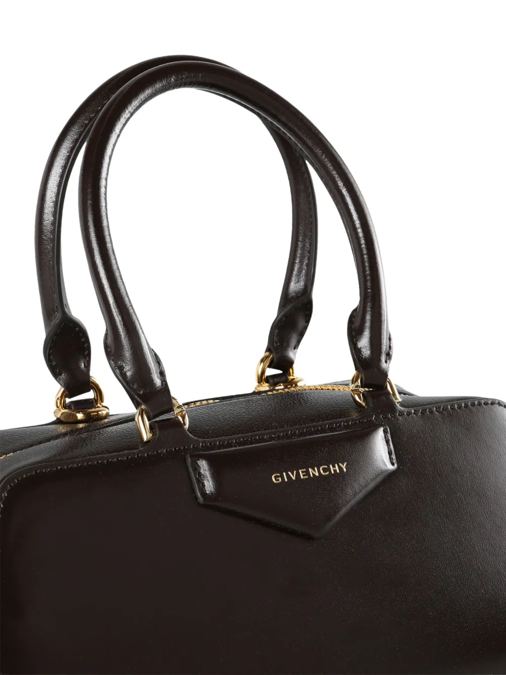 Givenchy top-handle leather bag Bruin