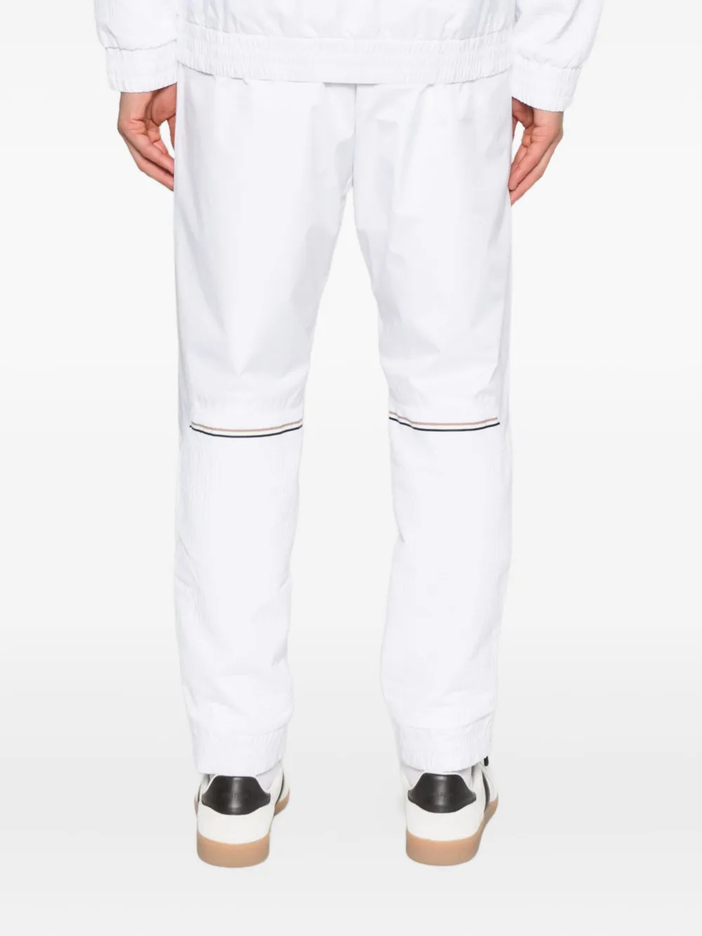 BOSS water-repellent tracksuit Wit