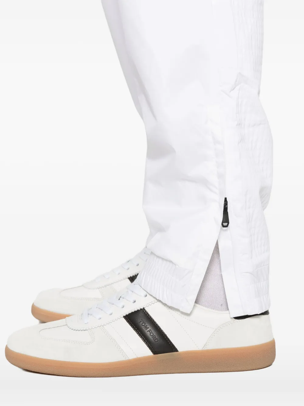 BOSS water-repellent tracksuit Wit