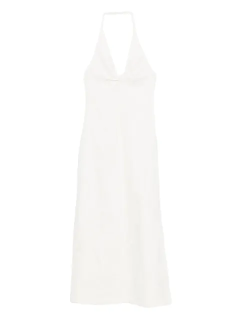 SIR. halterneck embroidered dress