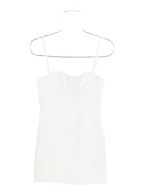 SIR. embroidered spaghetti-strap mini dress