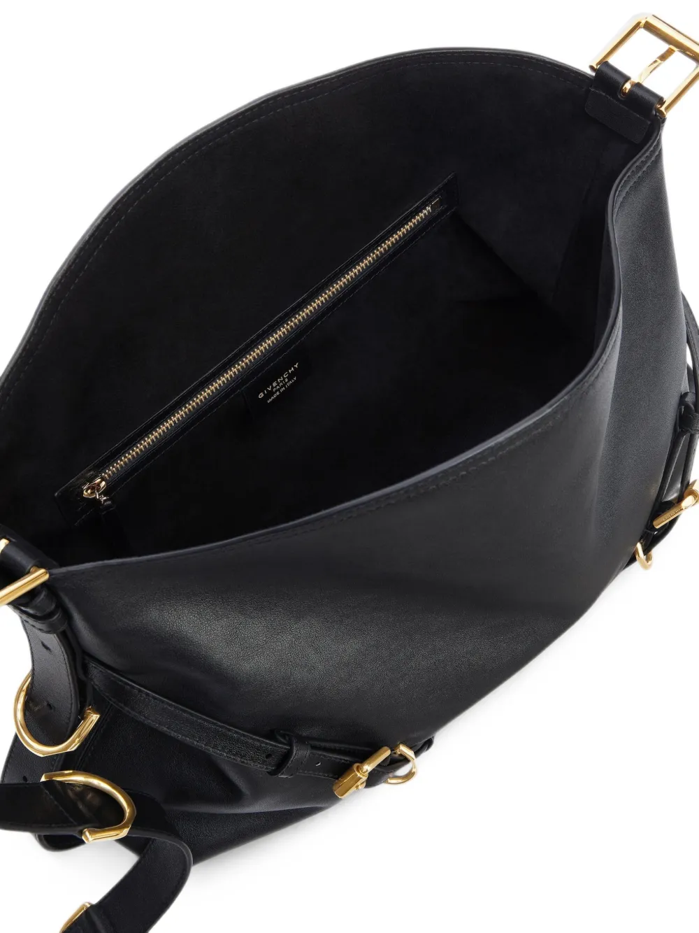 Givenchy Medium Voyou tas van glanzend leer Zwart