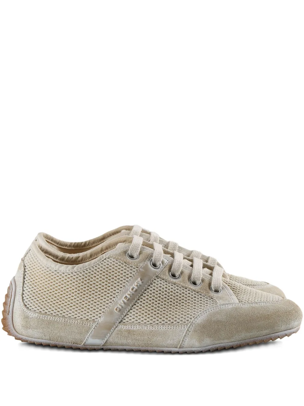 Givenchy Mesh-panelled Sneakers In Neutral