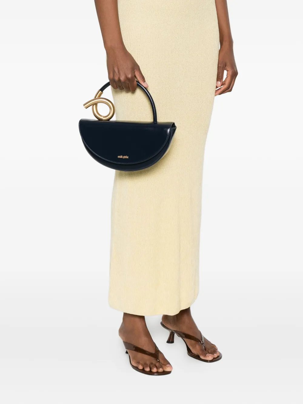 Cult Gaia Azariah shopper met gedraaide handgreep Blauw