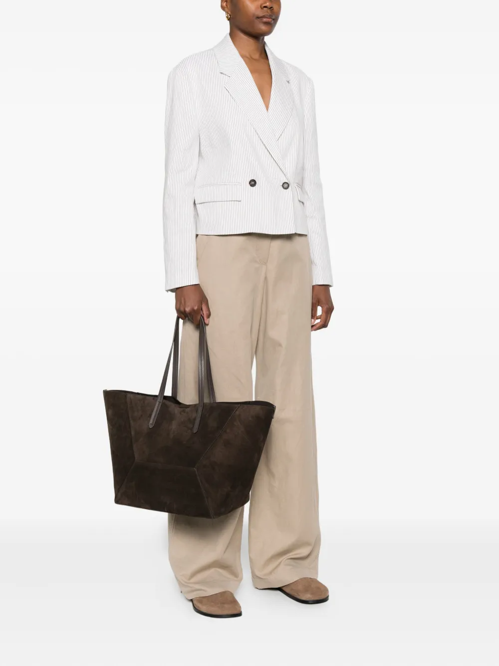 Brunello Cucinelli suede tote bag | Image 2