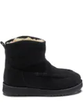 Suicoke suede shearling boots - Black