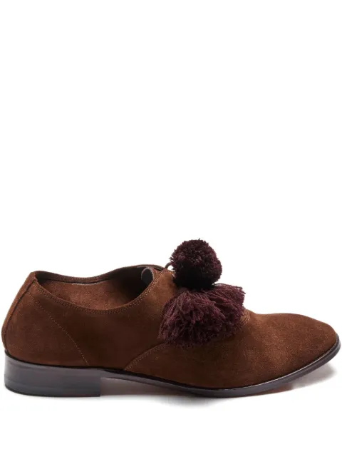 Suicoke pompom-embellished loafers