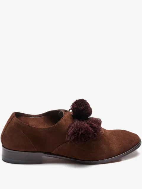 Suicoke pompom-embellished loafers