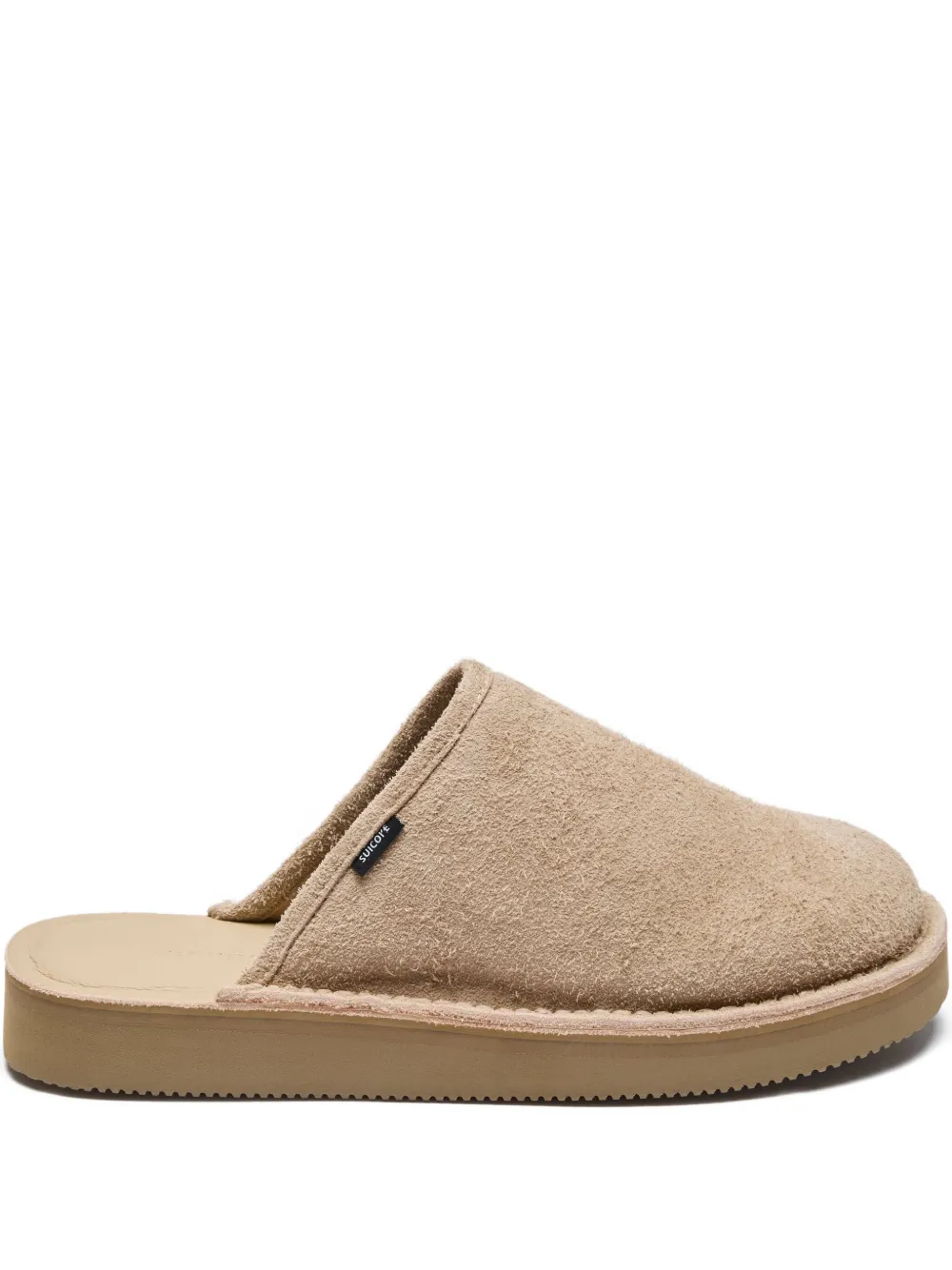 Suicoke suede mule boots Neutrals