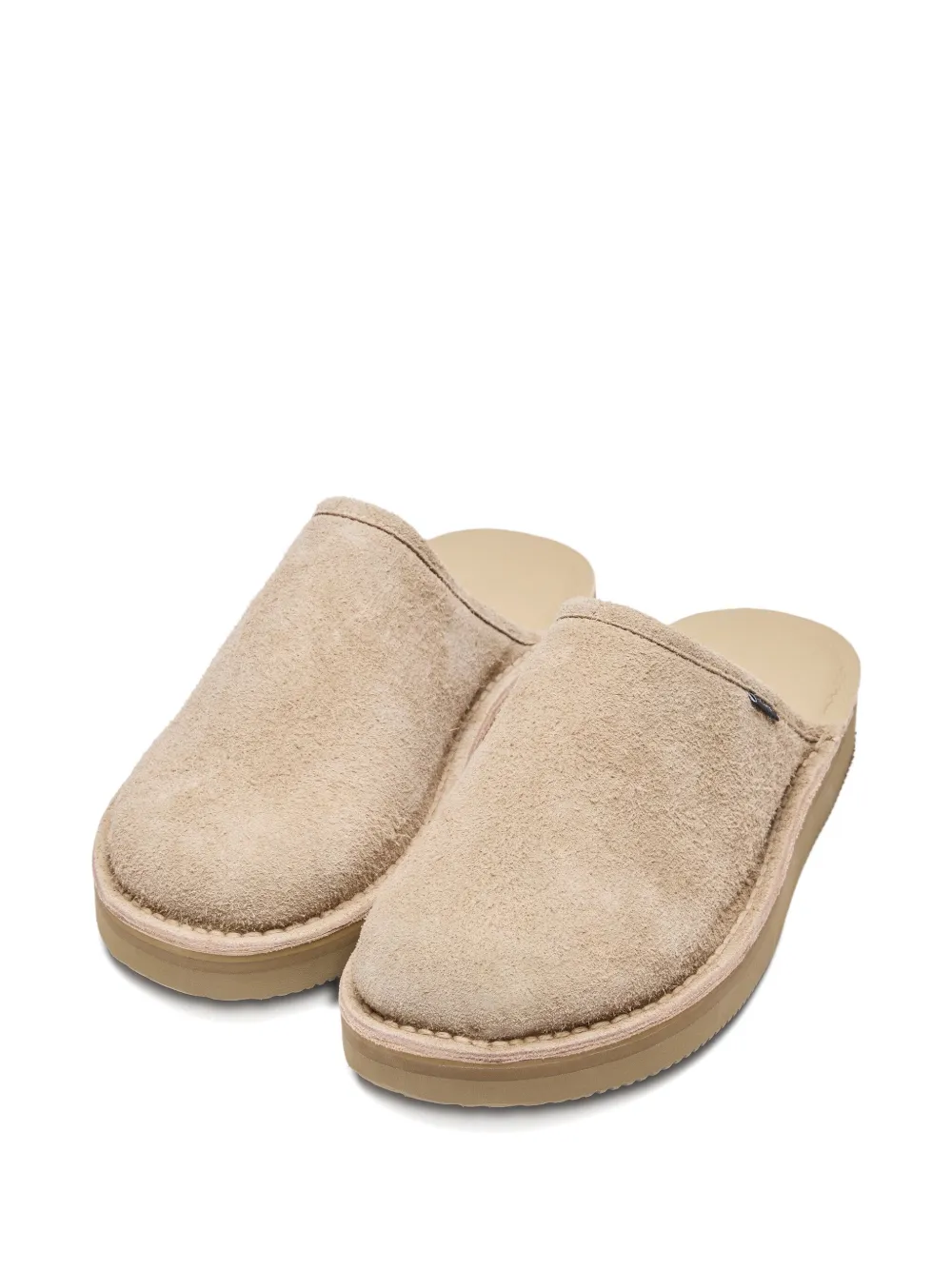 Suicoke suede mule boots Neutrals