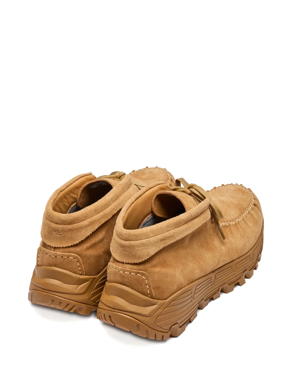 Suicoke fringed suede trainers Neutrals
