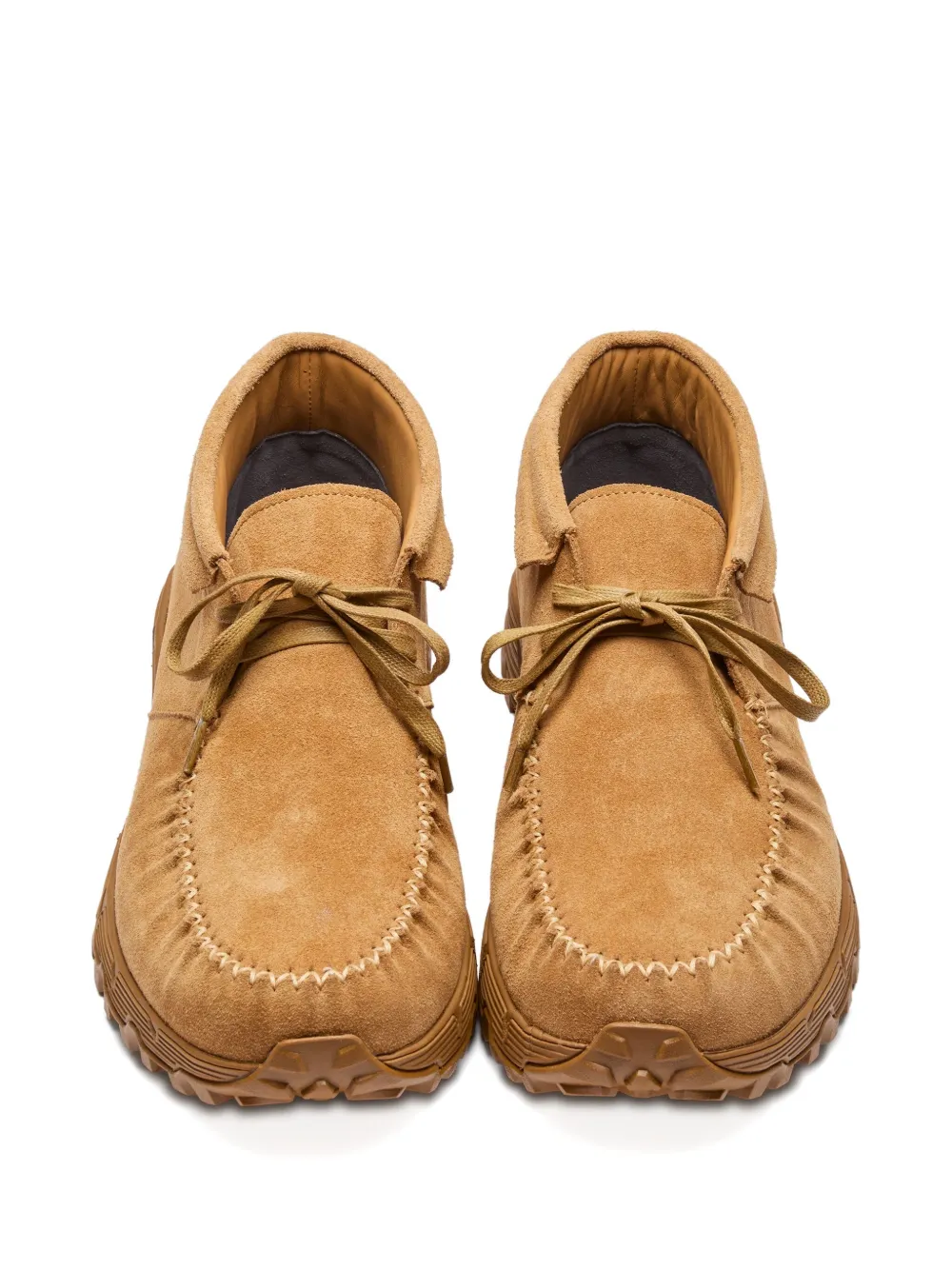Suicoke fringed suede trainers Neutrals