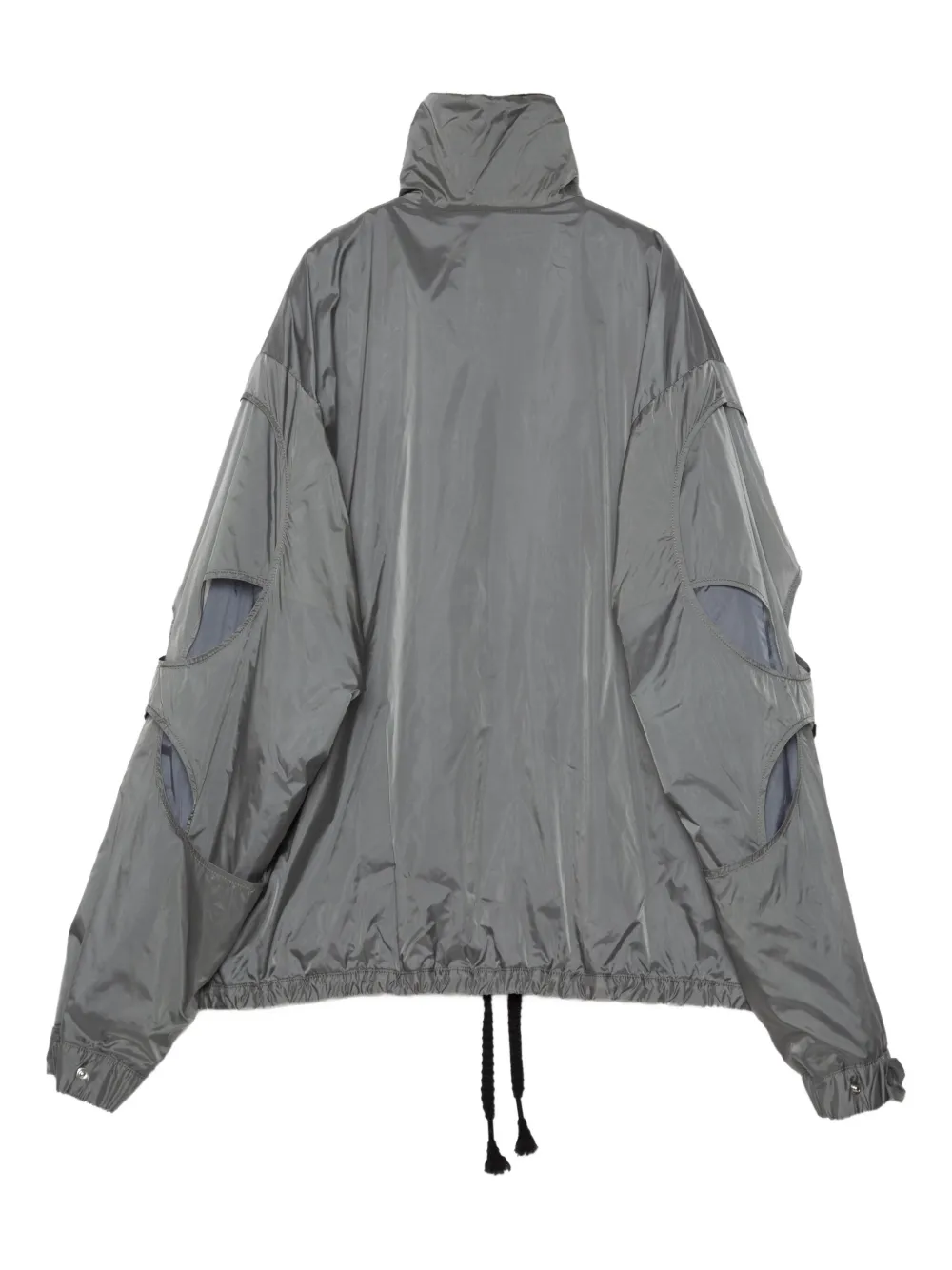 Yoshiokubo Cut-out Panelled Jacket In Gray