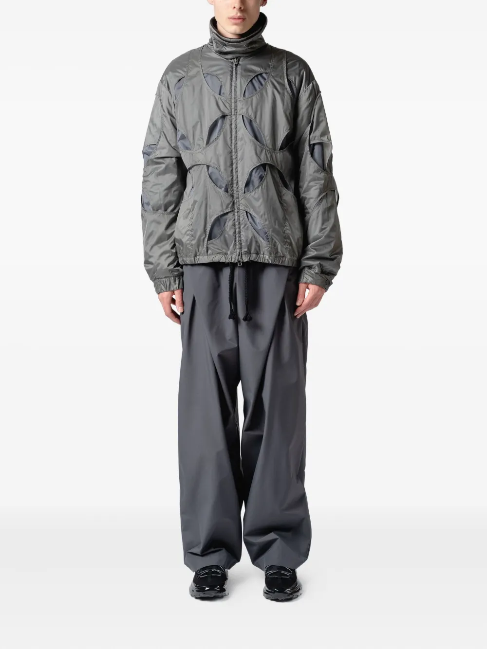 Yoshiokubo cut-out panelled jacket | Lightweight Jackets | Image 2