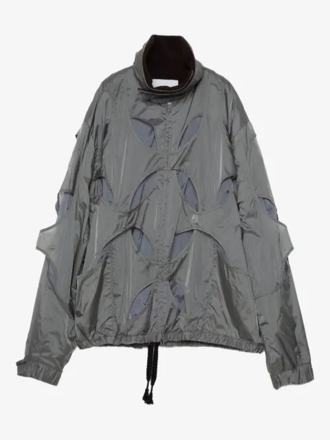 Yoshiokubo veste à empiècements contrastants