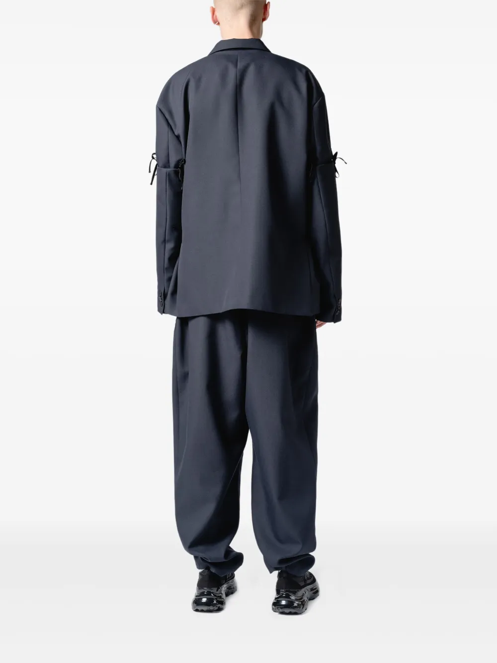 Yoshiokubo Blazer Mit Schnürung In Blue